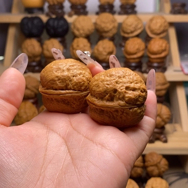 文玩核桃吊坠38萌萌蛙Y17