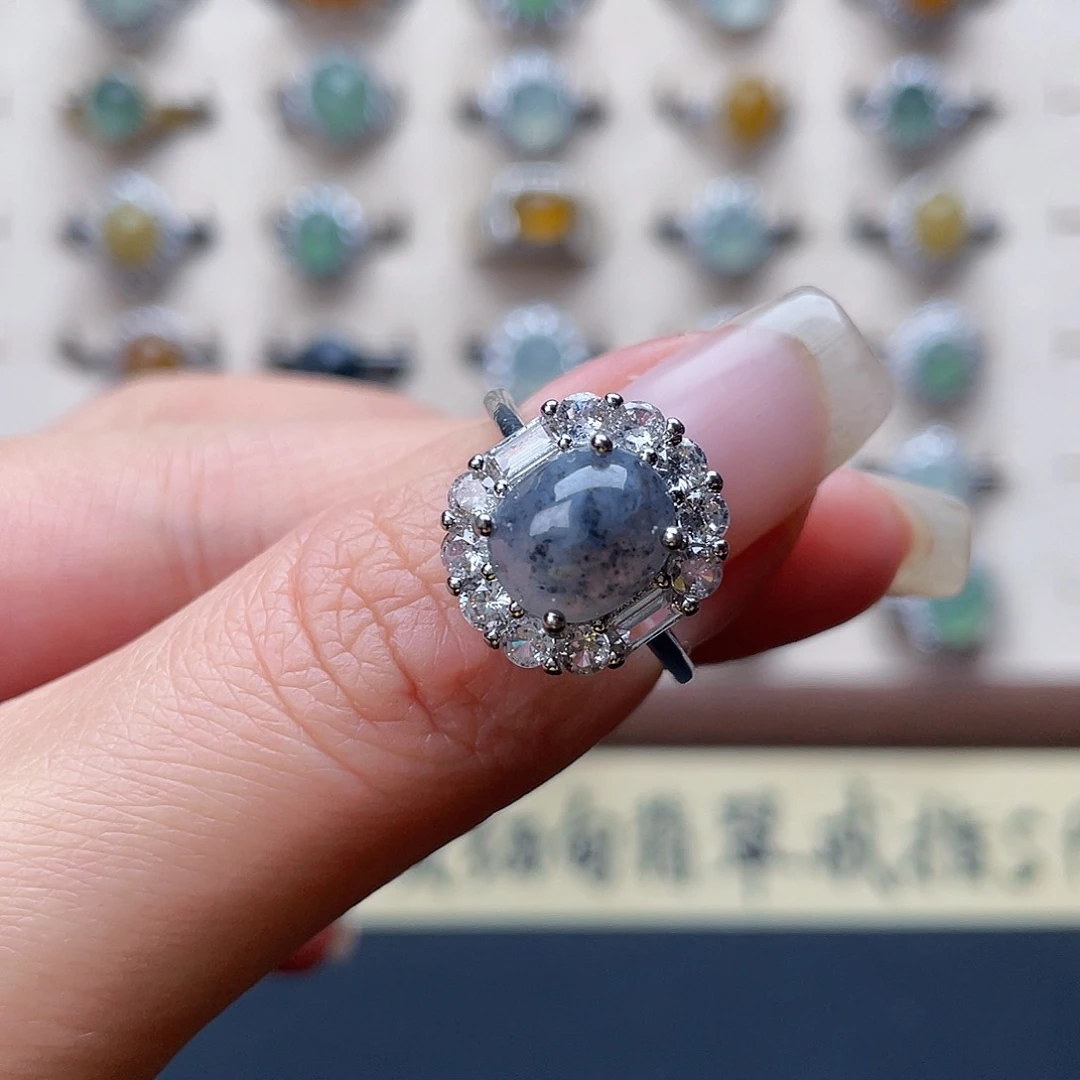 翡翠戒指未镶嵌戒指