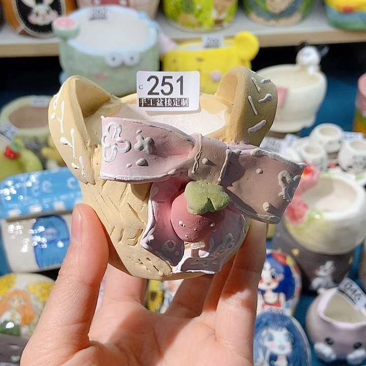 大舅手工手绘盆251