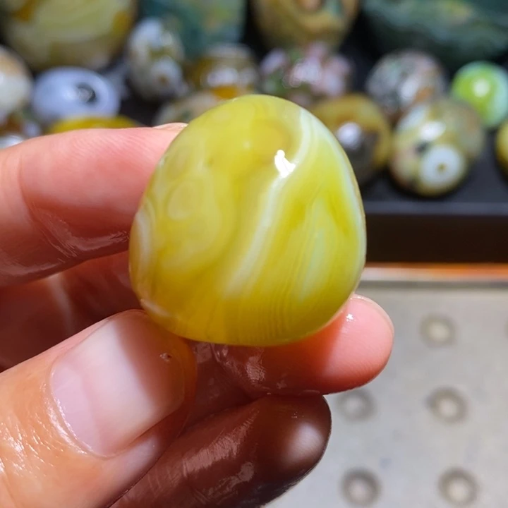 未镶嵌玛瑙/玉髓珠宝半成品30