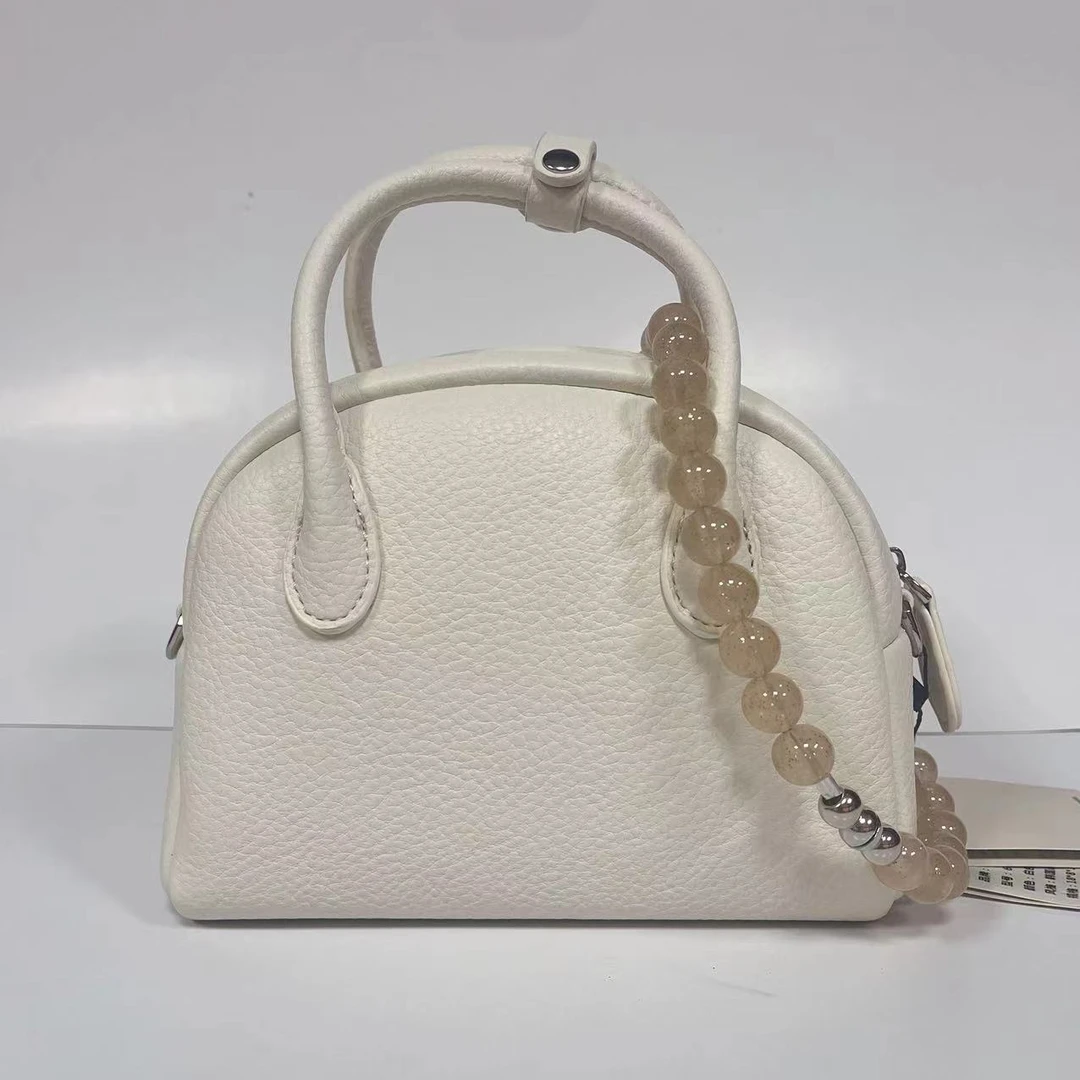 【小裴005】TR-原创小众设计款白色贝壳包