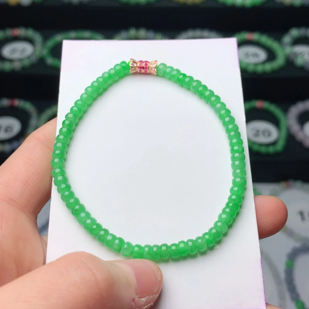 翡翠未镶嵌手链翡翠