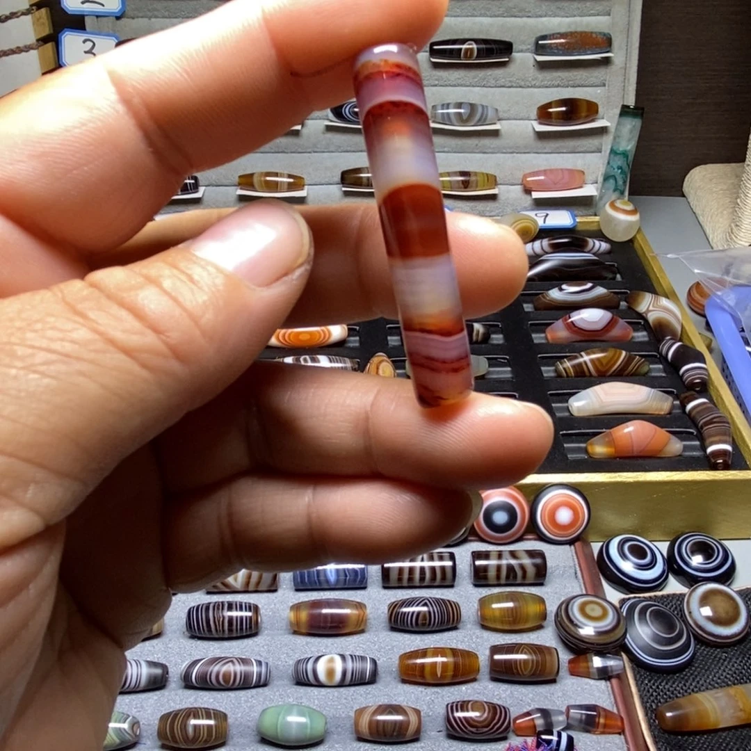 玛瑙/玉髓合金珠宝半成品