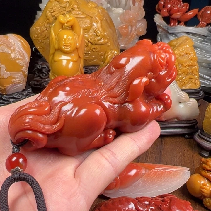 玄***子寿山石寿山石手把件