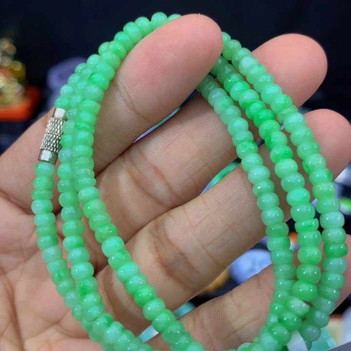 未镶嵌手链翡翠翡翠 4+