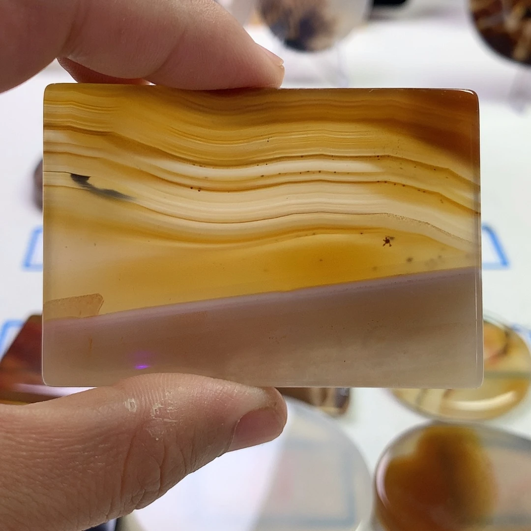 未镶嵌玛瑙/玉髓珠宝半成品