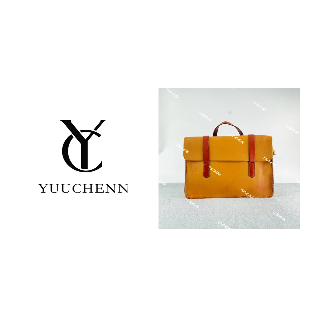 YUUCHENN/28cm原创设计高定真皮包 HH5059