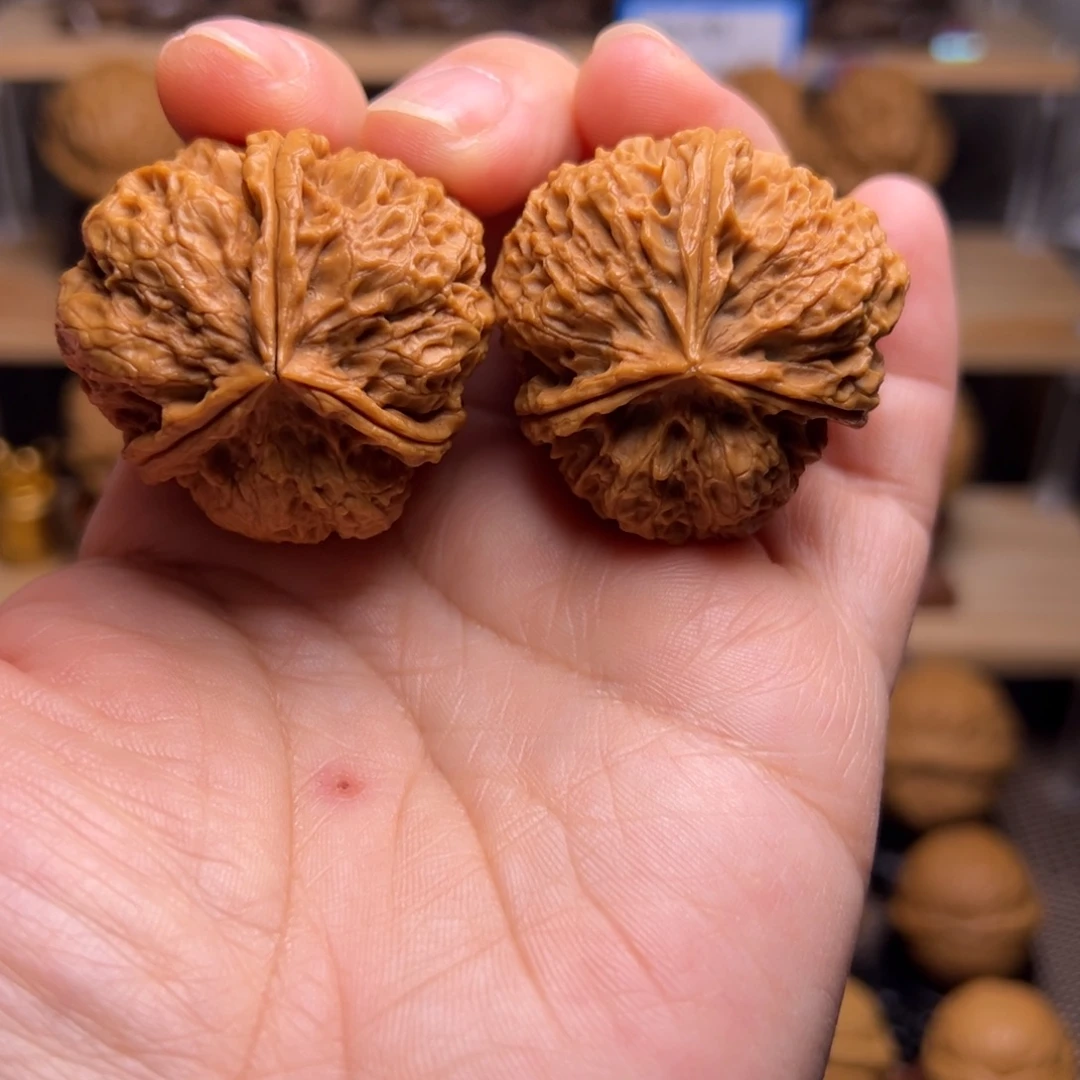 把件文玩核桃32w龙飞凤舞四棱38尺