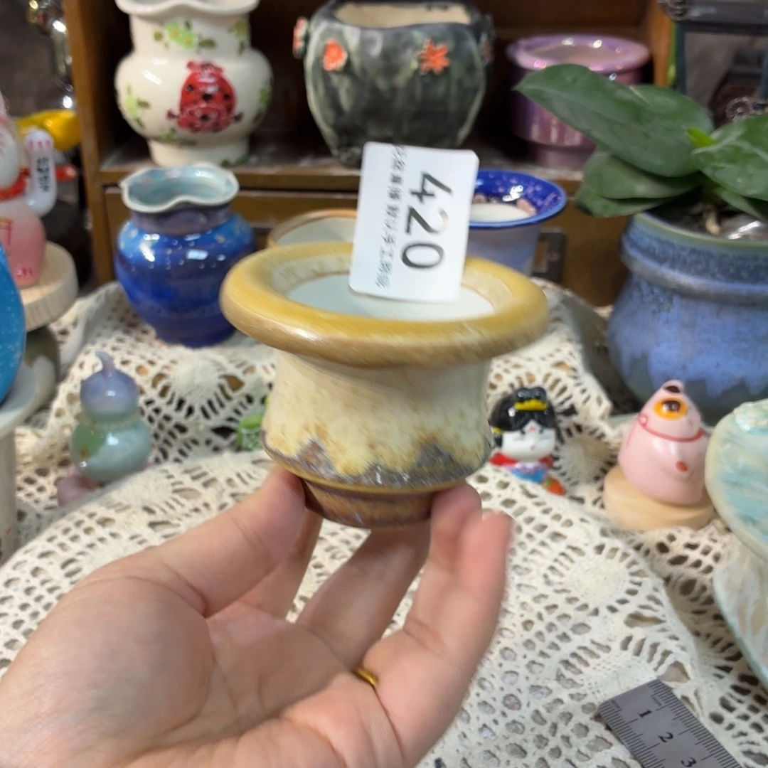 景德镇陶瓷花盆艺术