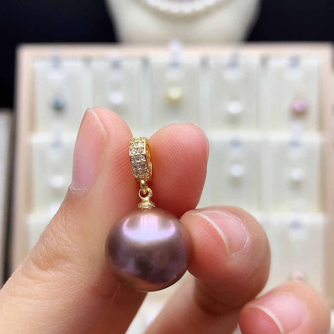 合金淡水珍珠颈饰