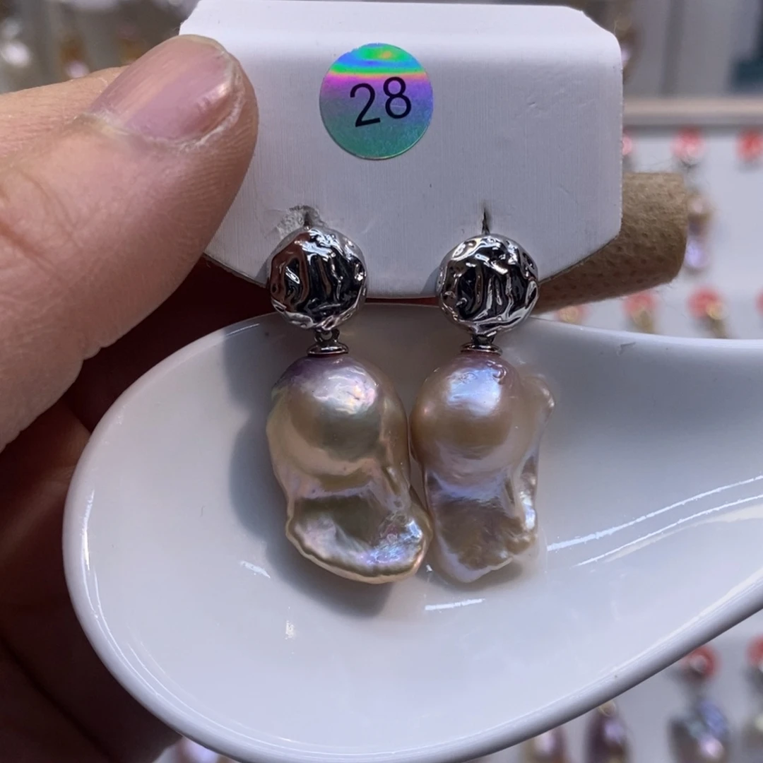 美丽哦哦哦淡水珍珠未镶嵌