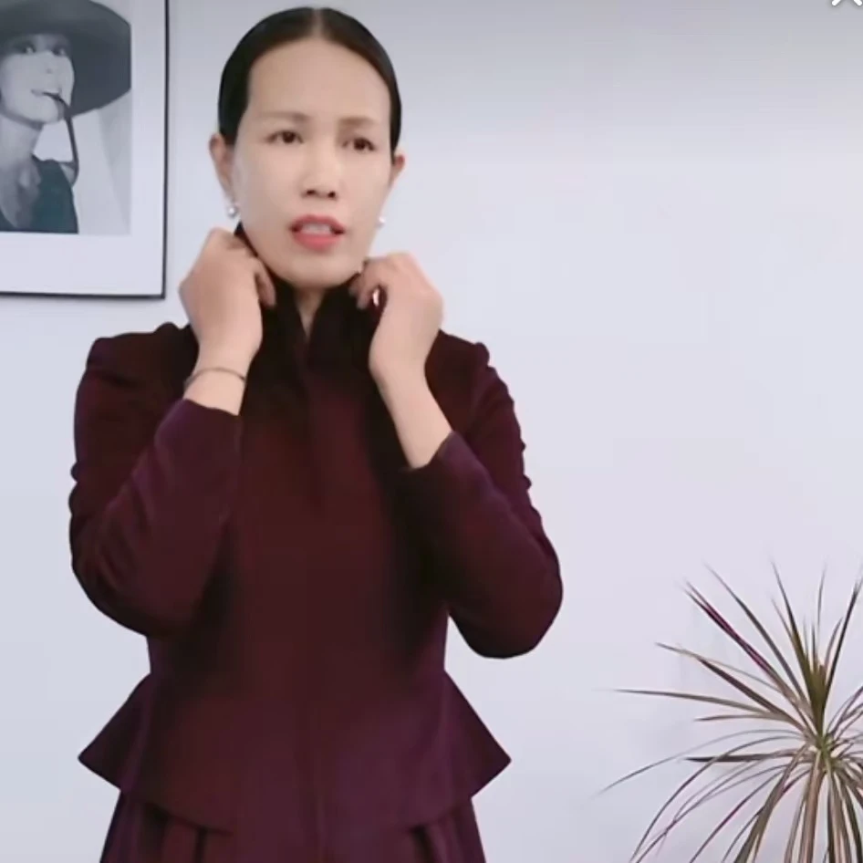 赫本风长款大衣纸样