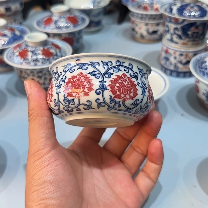 瓷片茗韵的花是一