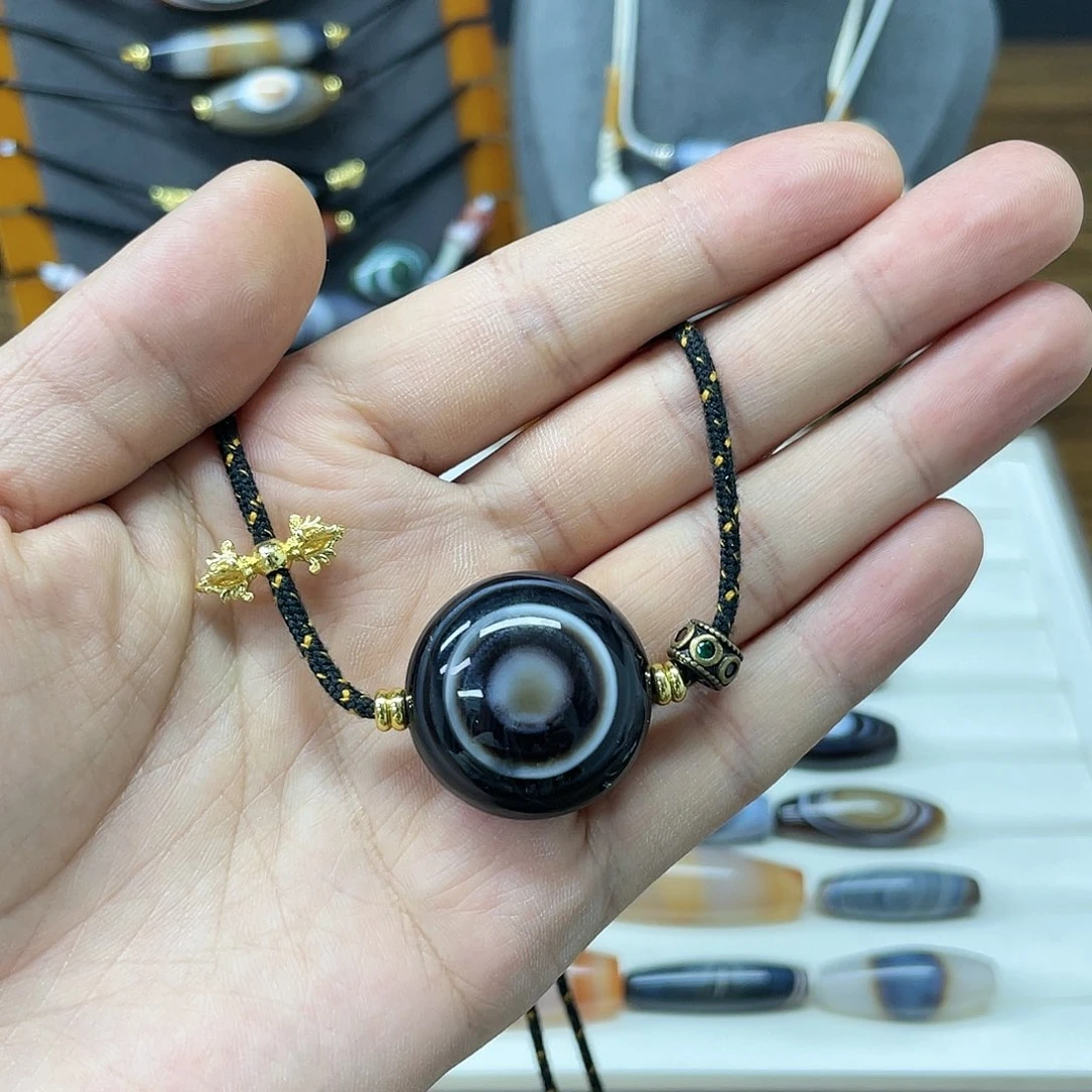****默玛瑙/玉髓合金颈饰