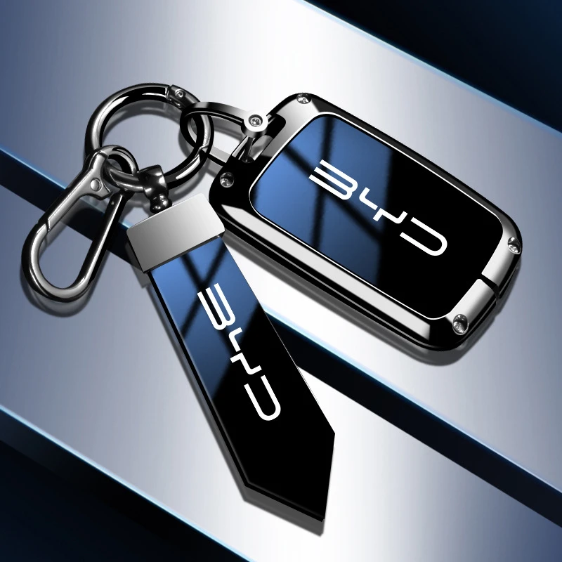BYD钥匙套适用比亚迪EV秦Pro s7宋Plus 宋Max车钥匙包高档感