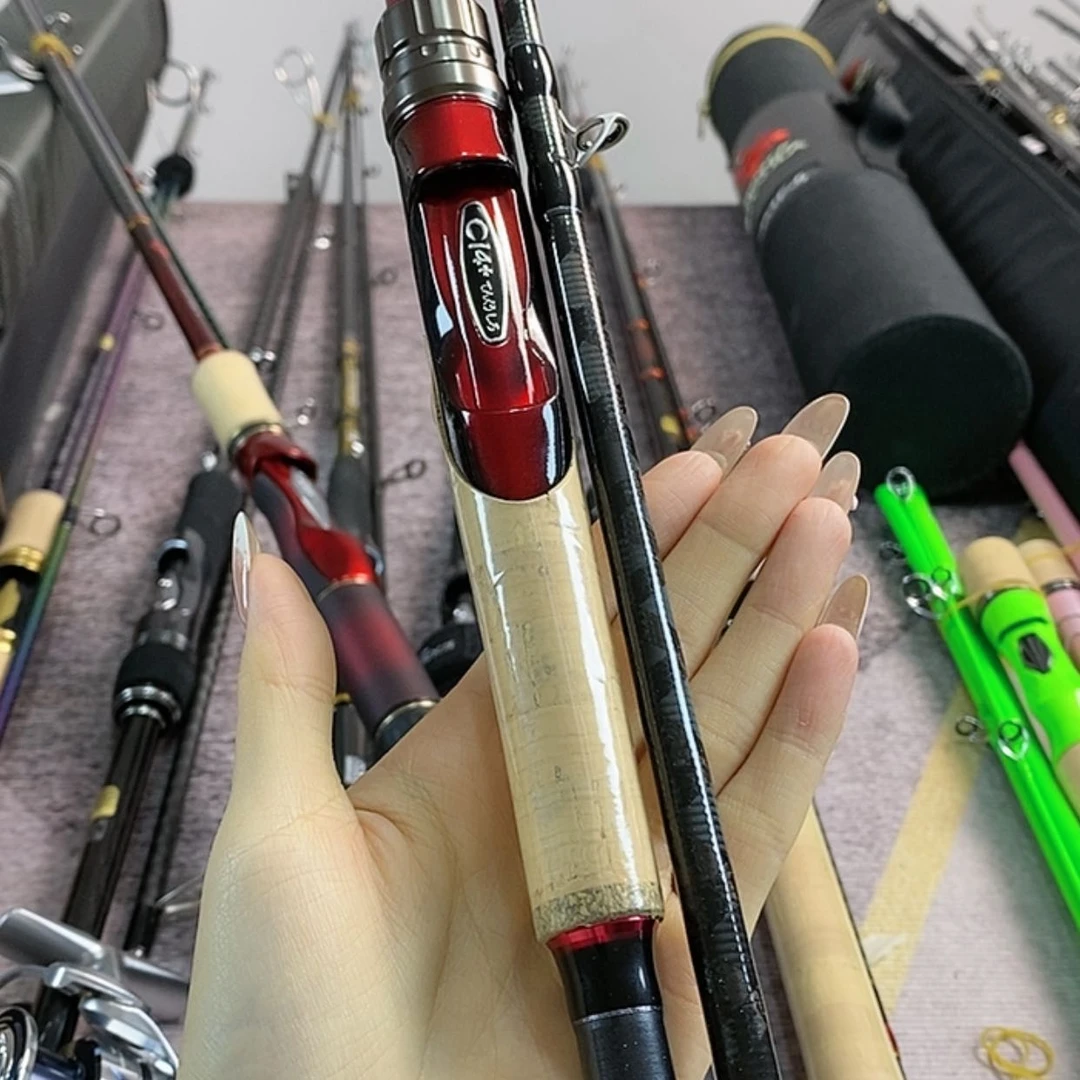 【闪购商品】3.8m碳素（****）两节路亚杆