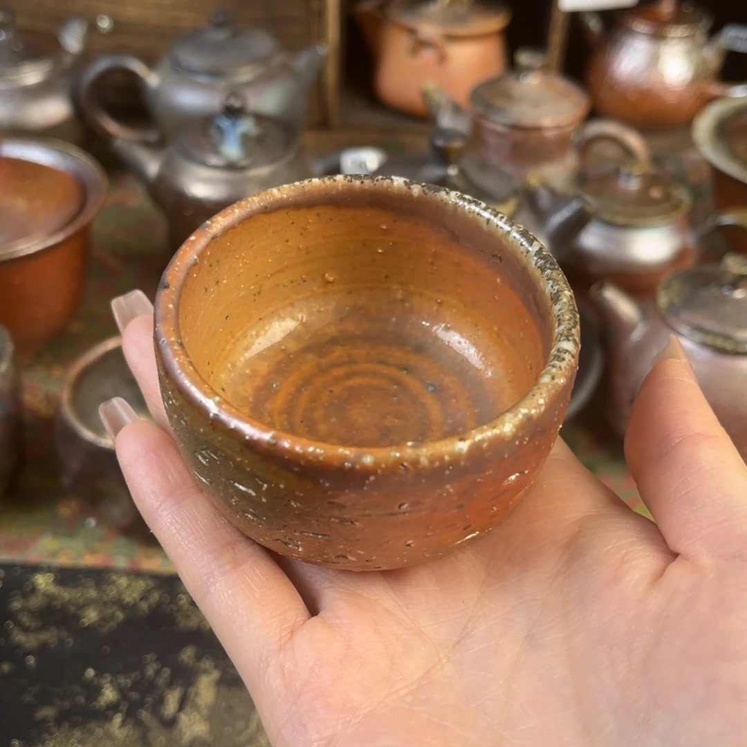 杯芙**哥柴烧茶器主人杯杯
