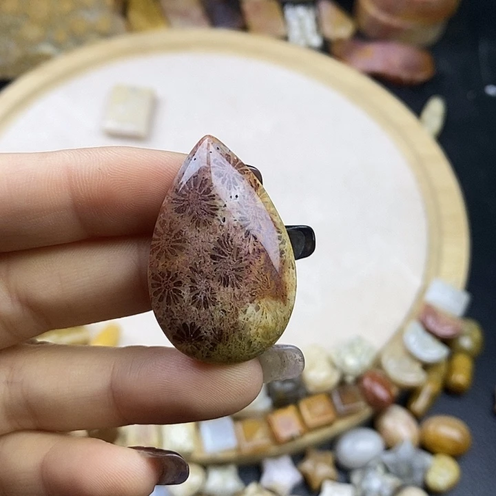 硅化玉未镶嵌颈饰2