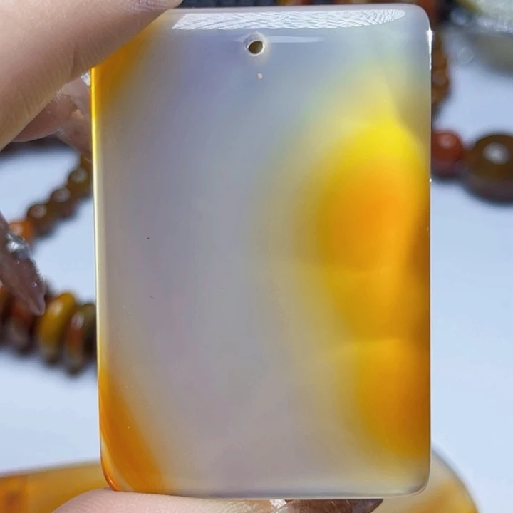 玛瑙/玉髓颈饰未镶嵌喜*乐