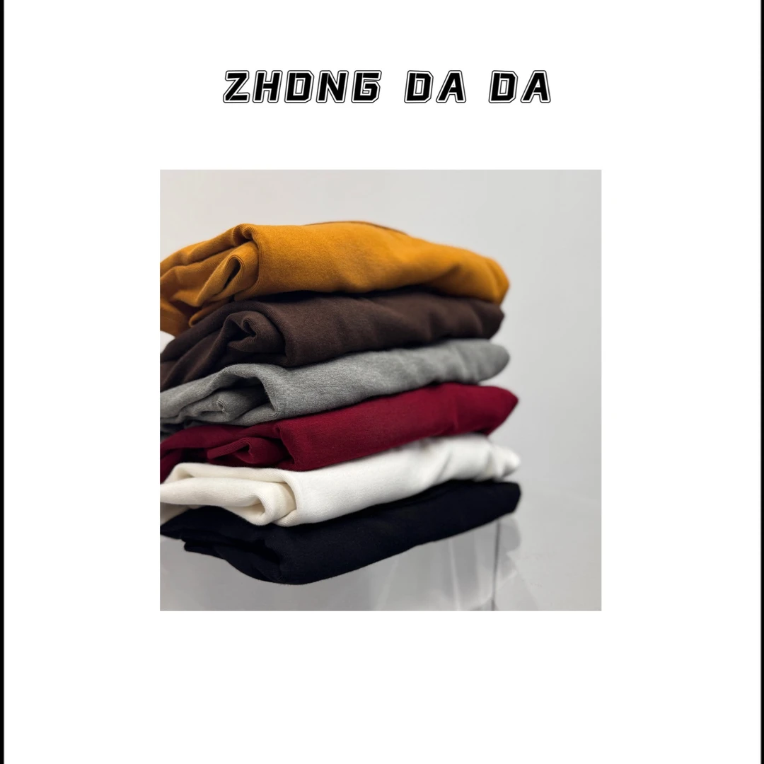 ZHONG大大【】方领正肩长袖T恤秋季新款百搭显瘦打底衫上衣967