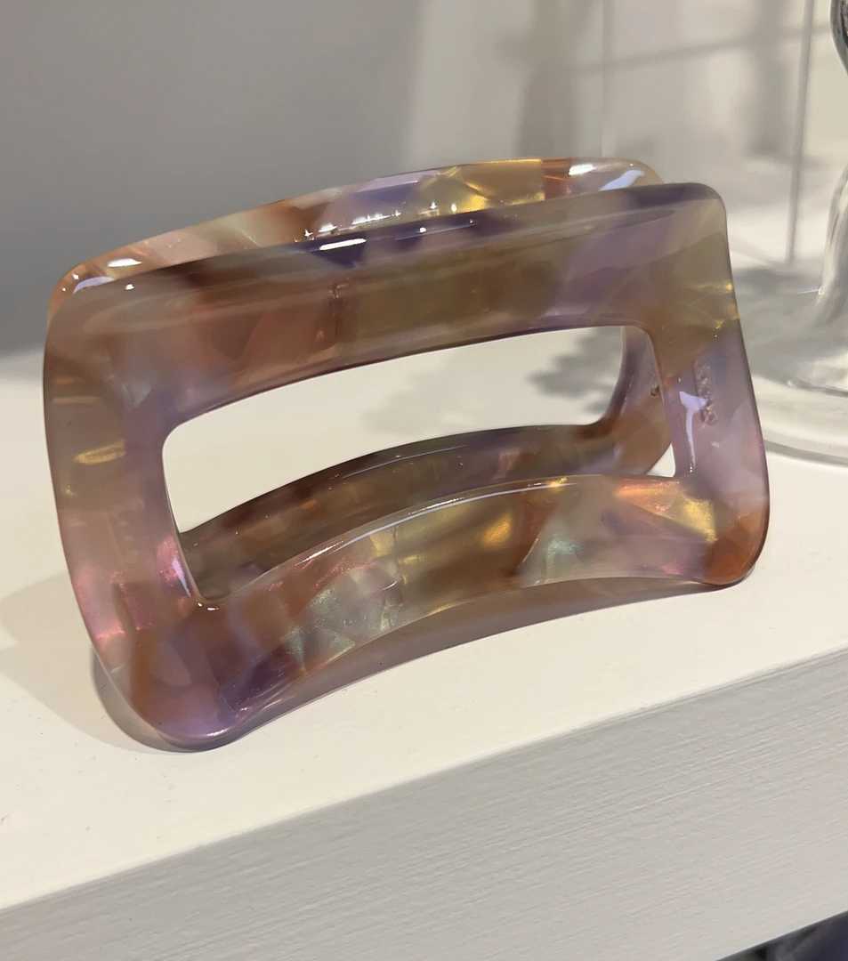 禾子她说【粉丝专拍】G品链接时尚简约气质发饰抓夹