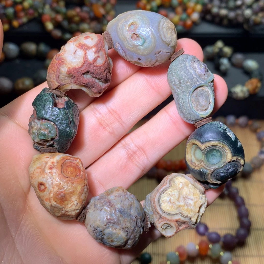 玛瑙/玉髓未镶嵌手链