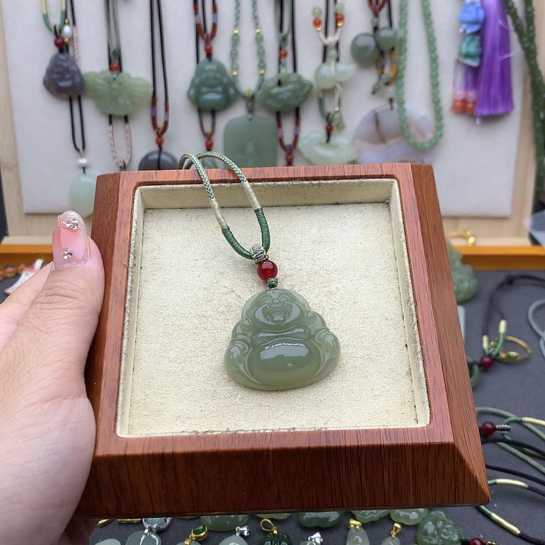 和田玉吊坠(不含链)未镶嵌