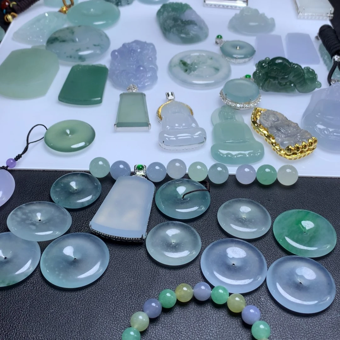 定制翡翠未镶嵌风**阻
