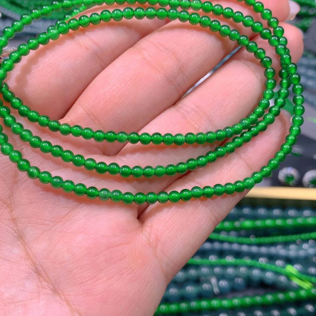 翡翠耳饰未镶嵌天然翡翠