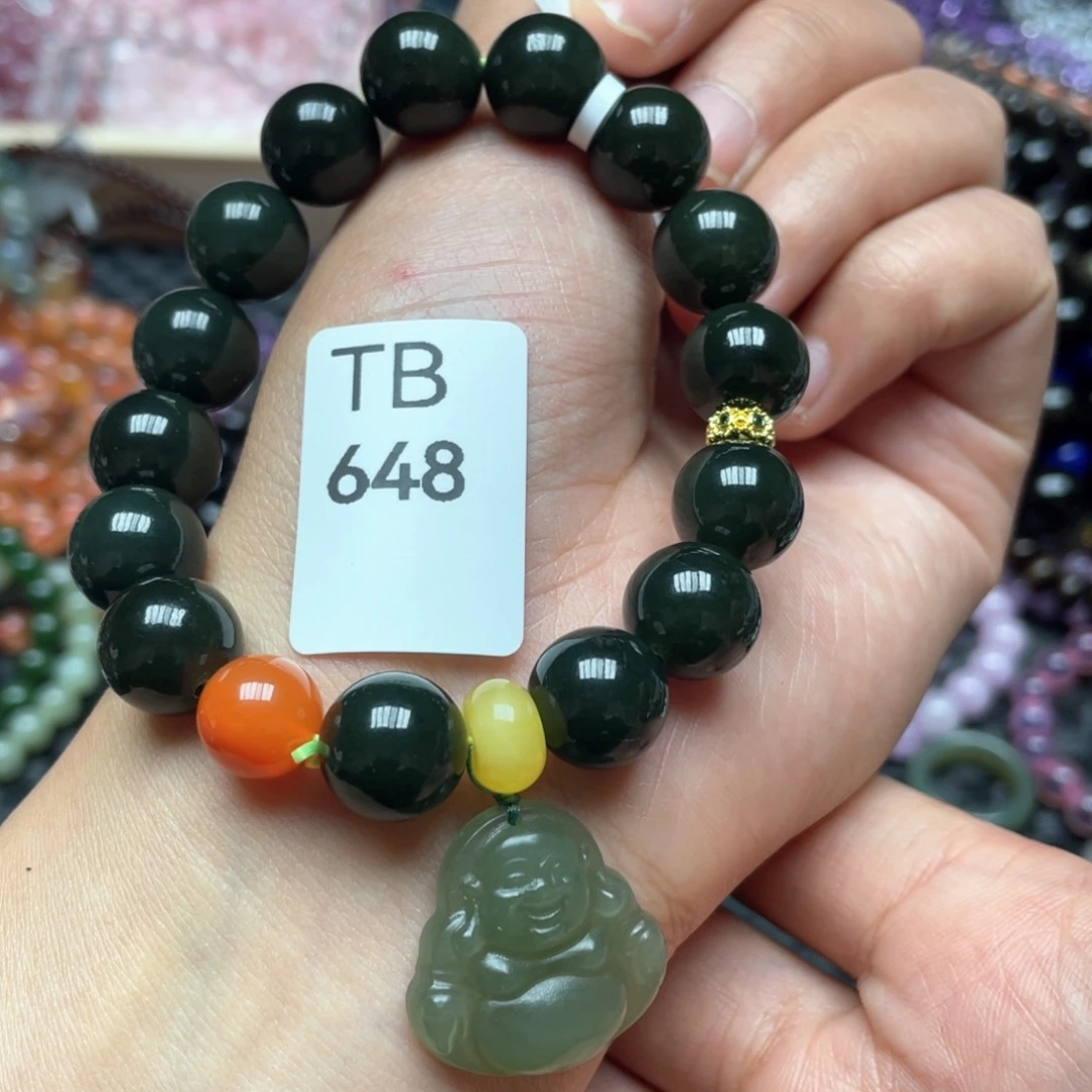 和田玉手链未镶嵌