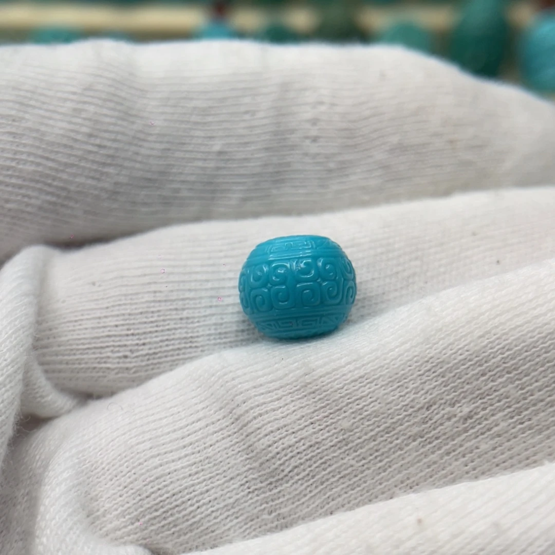 绿松石未镶嵌颈饰卡11-9.5