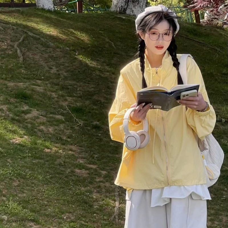 日常通勤防晒衣时尚百搭薄款外套45834