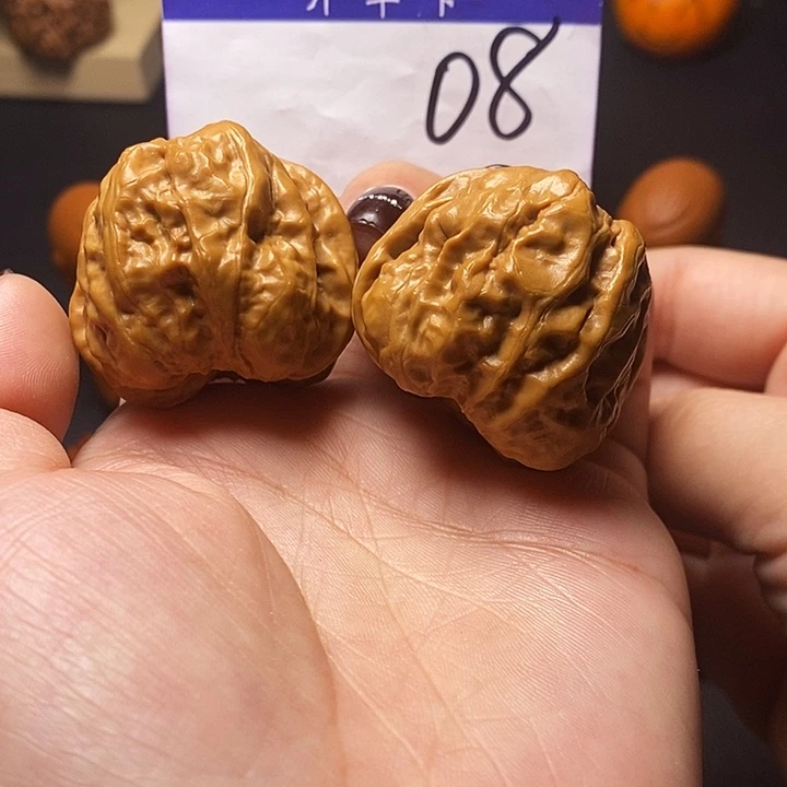 吊坠桃核文玩核桃蛤蟆头39修n