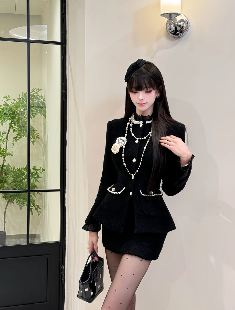 现货●YeYe（小羊宝宝）法式设计师时尚套装241252