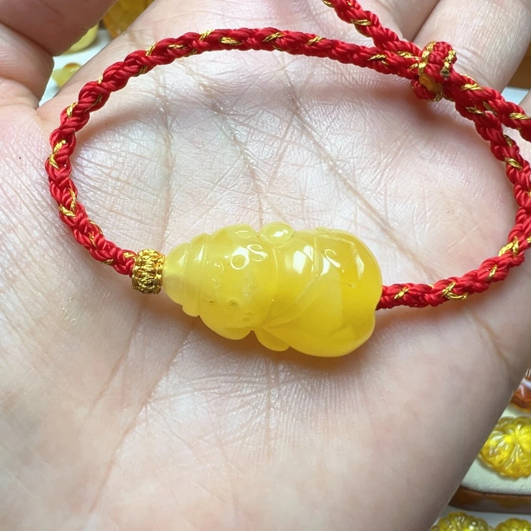 琥珀吊坠(不含链)未镶嵌