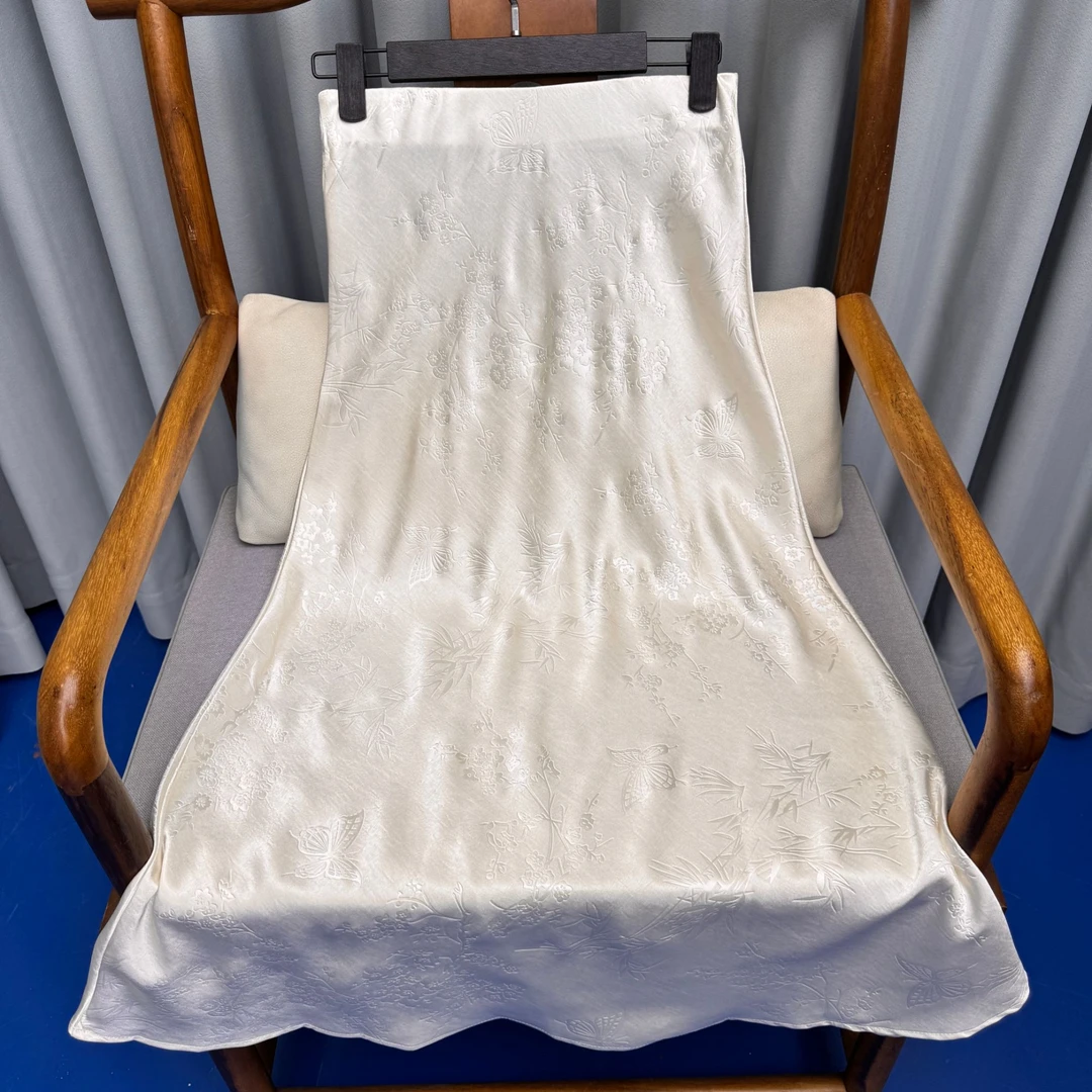 【波光粼粼】2025新款百搭国风新中式时尚高级感半裙350