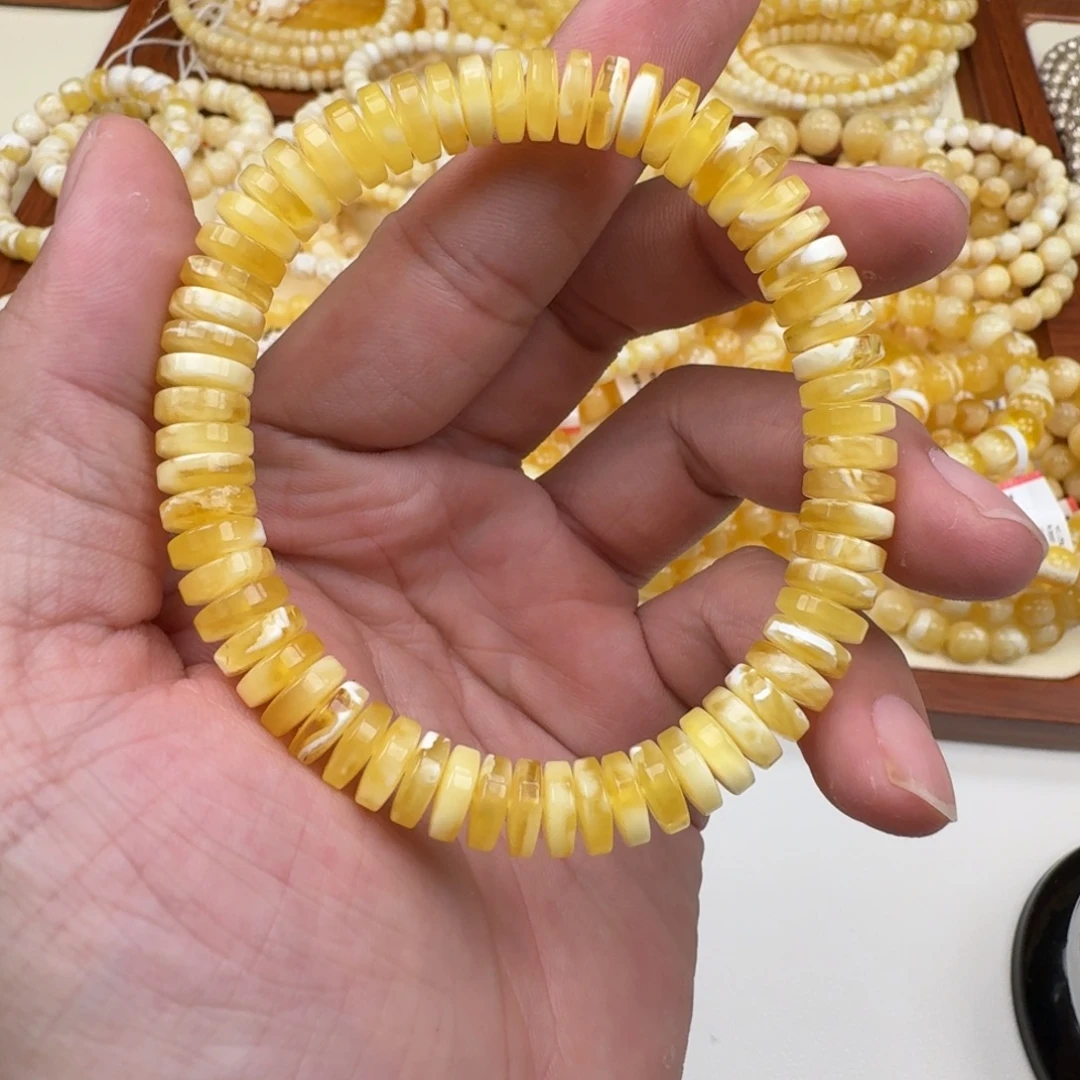手链琥珀未镶嵌8.5mm