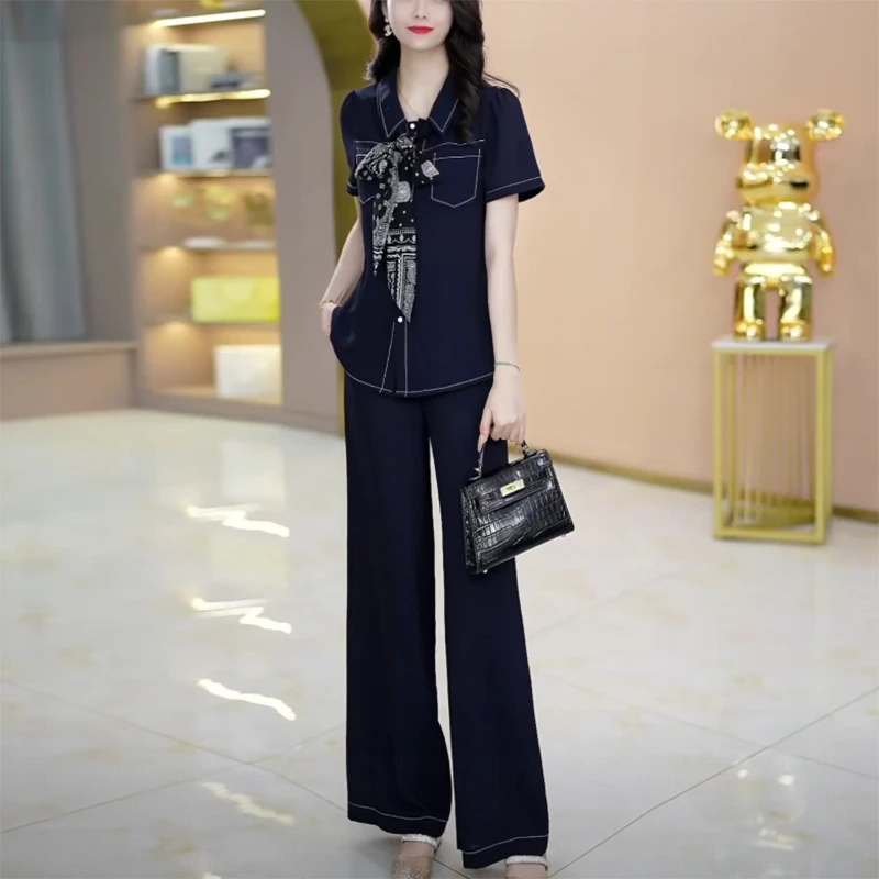 夏季2025新款气质减龄显收腰瘦修身洋气大气妈妈女装洋气时髦气质