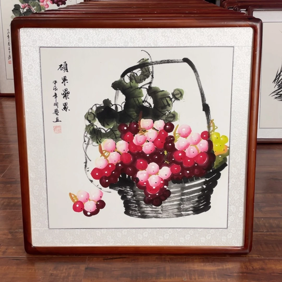 国画带框尺寸63*63厘米