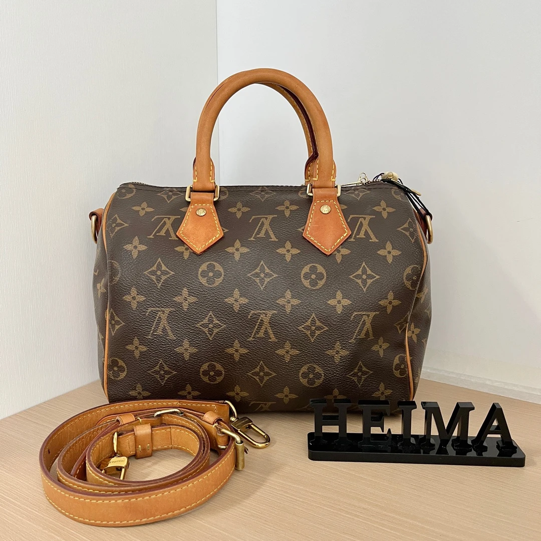 95新 LouisVuitton/路易威登 12445305 LVspeedy25肩带款 25*19