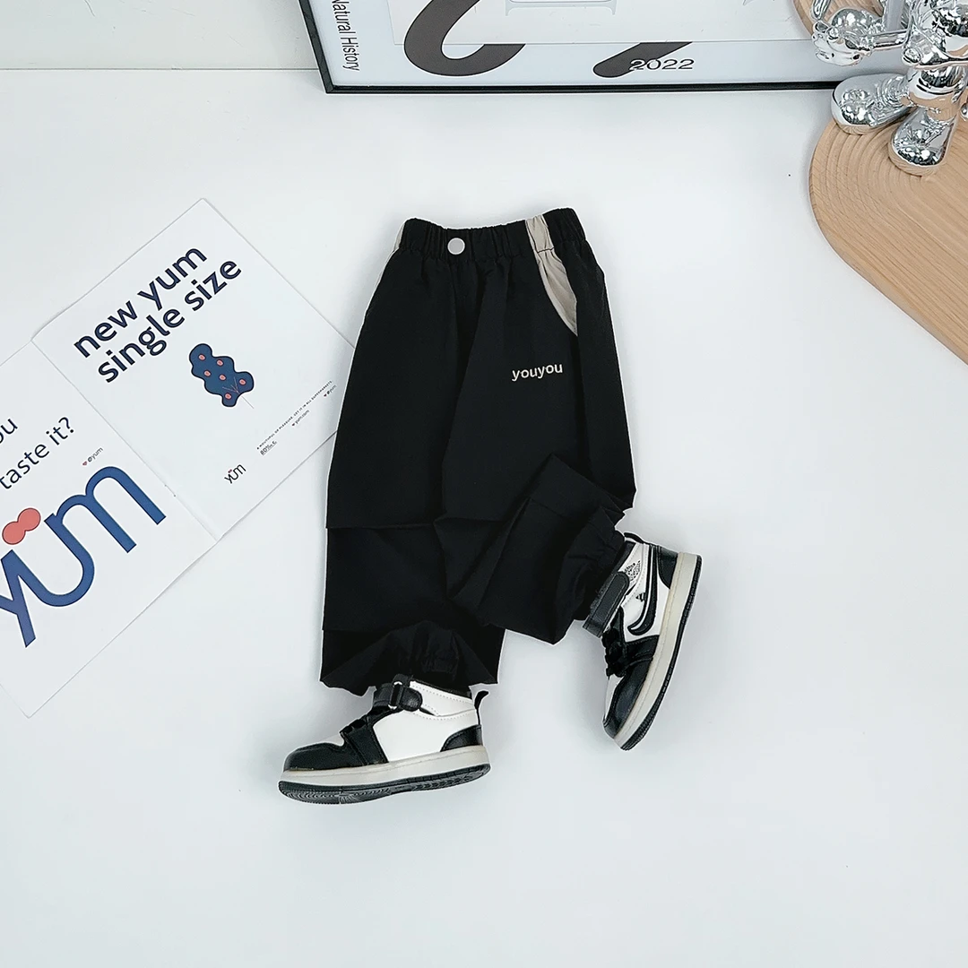 儿童裤子夏季薄款长裤2025夏装新款休闲潮 CXF3608 悠悠童话童装