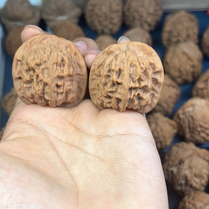 吊坠文玩核桃天地二爷帽