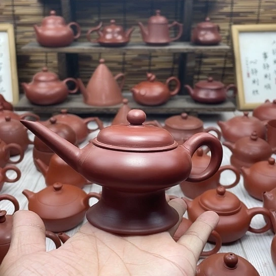 @****✨潮州朱泥手拉壶神灯壶