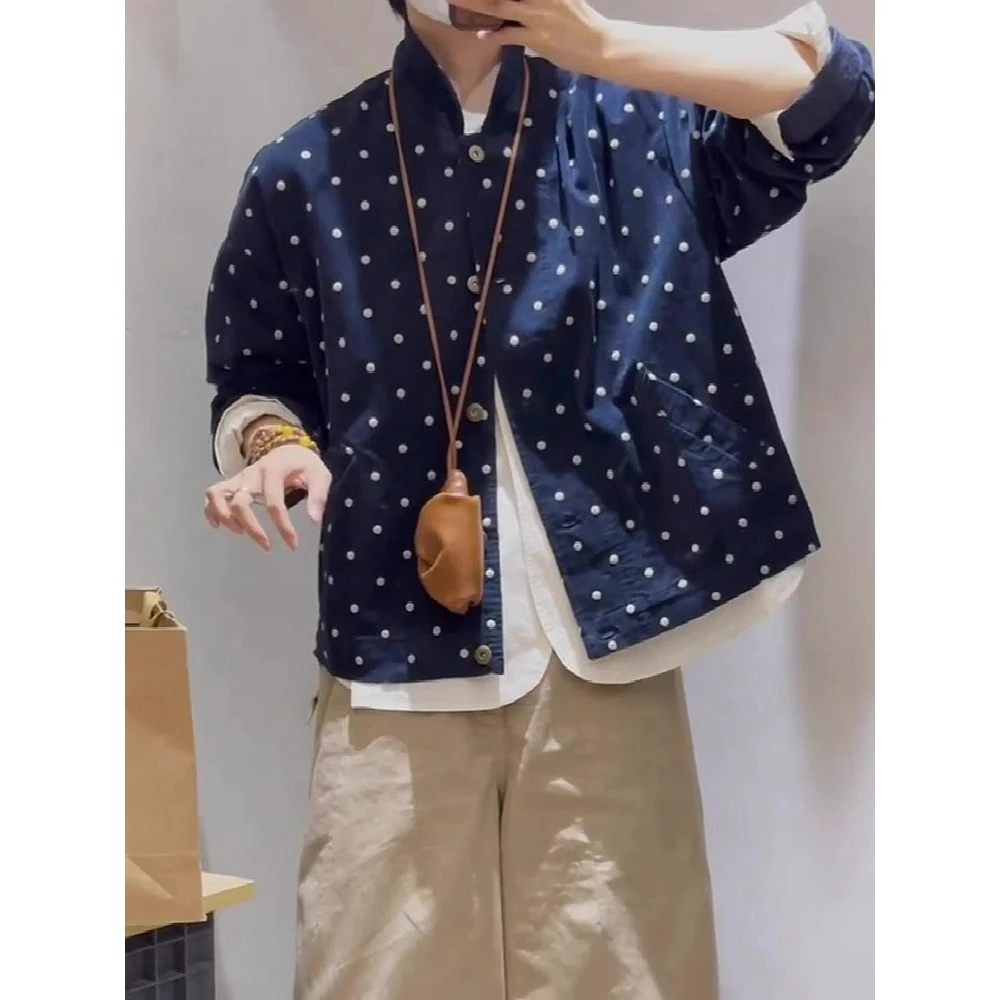 真心好看!巨推荐!衬衫女日系文艺风森系上衣长袖宽松显瘦衬衣外套