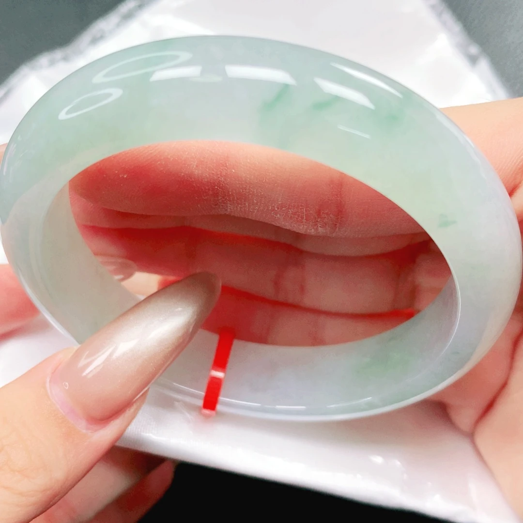 翡翠未镶嵌手镯57