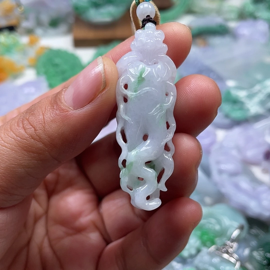 颈饰未镶嵌翡翠翡玉缘翡翠