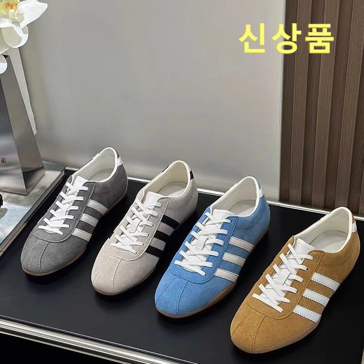 起司黎吧啦신상품・时尚经典复古德训鞋女2025新款百搭平底运动休闲鞋