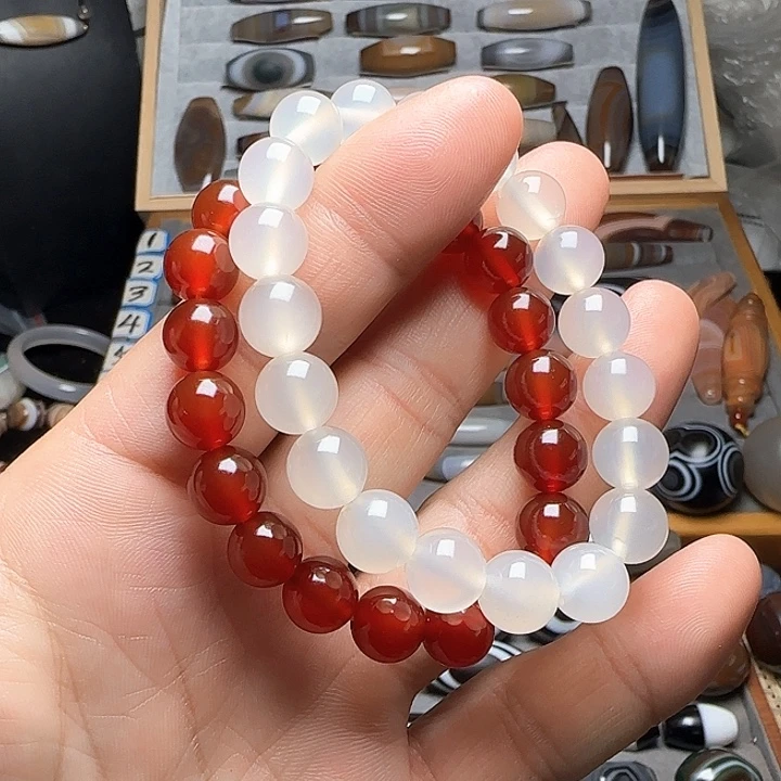 玛瑙/玉髓未镶嵌手串