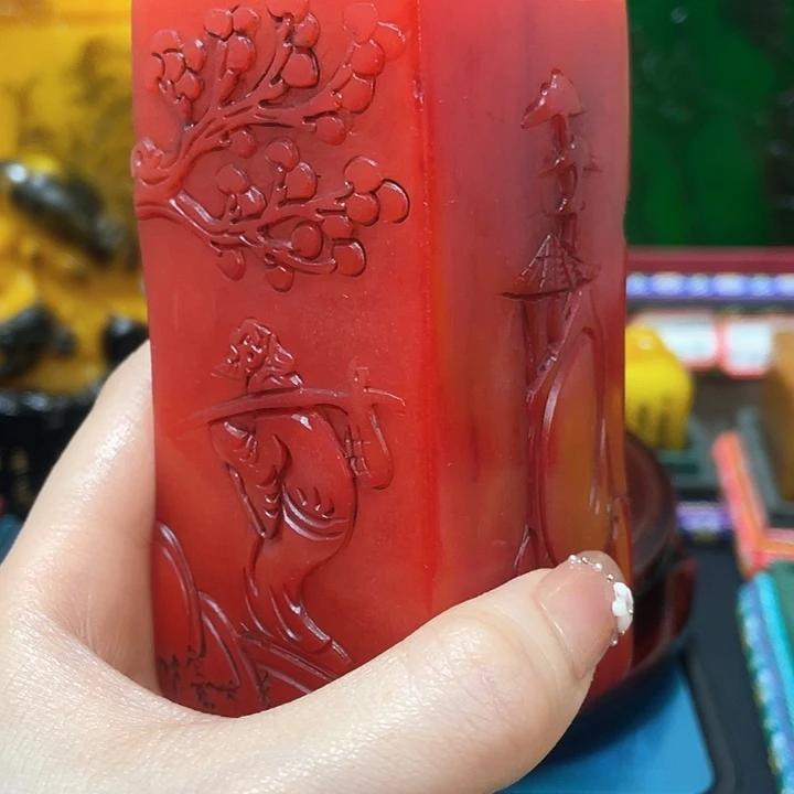 寿山石印石篆刻印章引首章闲章姓名章生日礼物