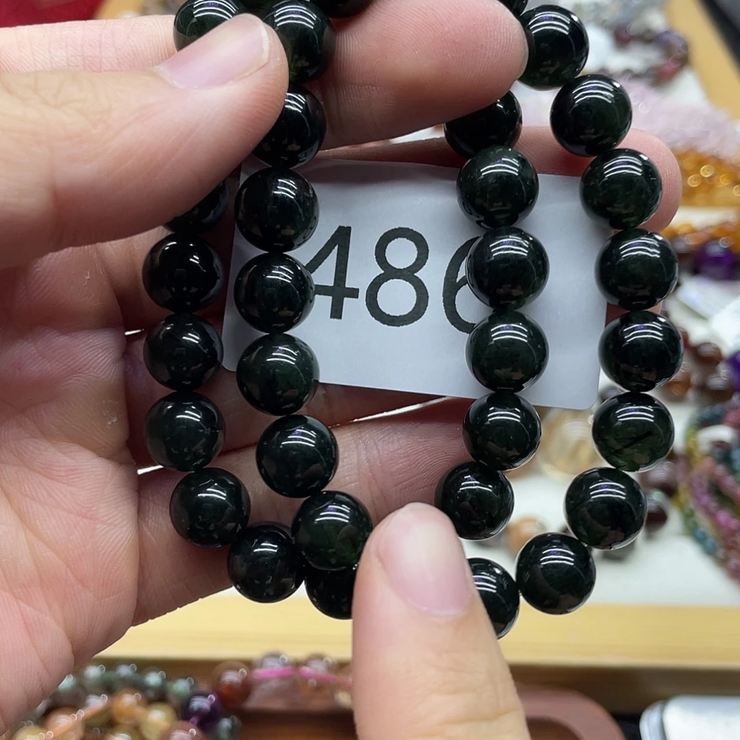 水晶手链未镶嵌多样性发货发一条